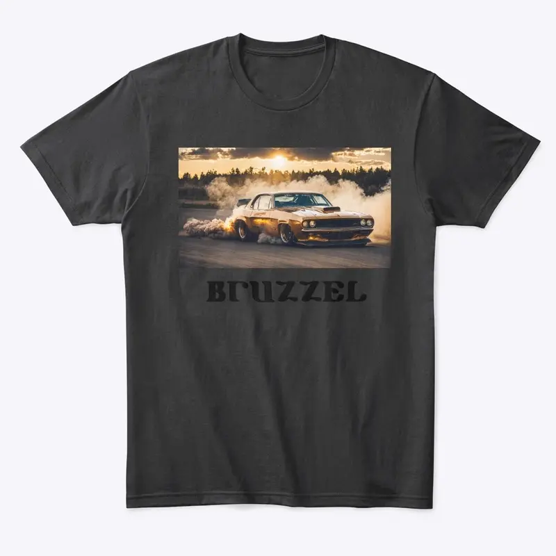 Classic American Muscle Car Graphic Tee